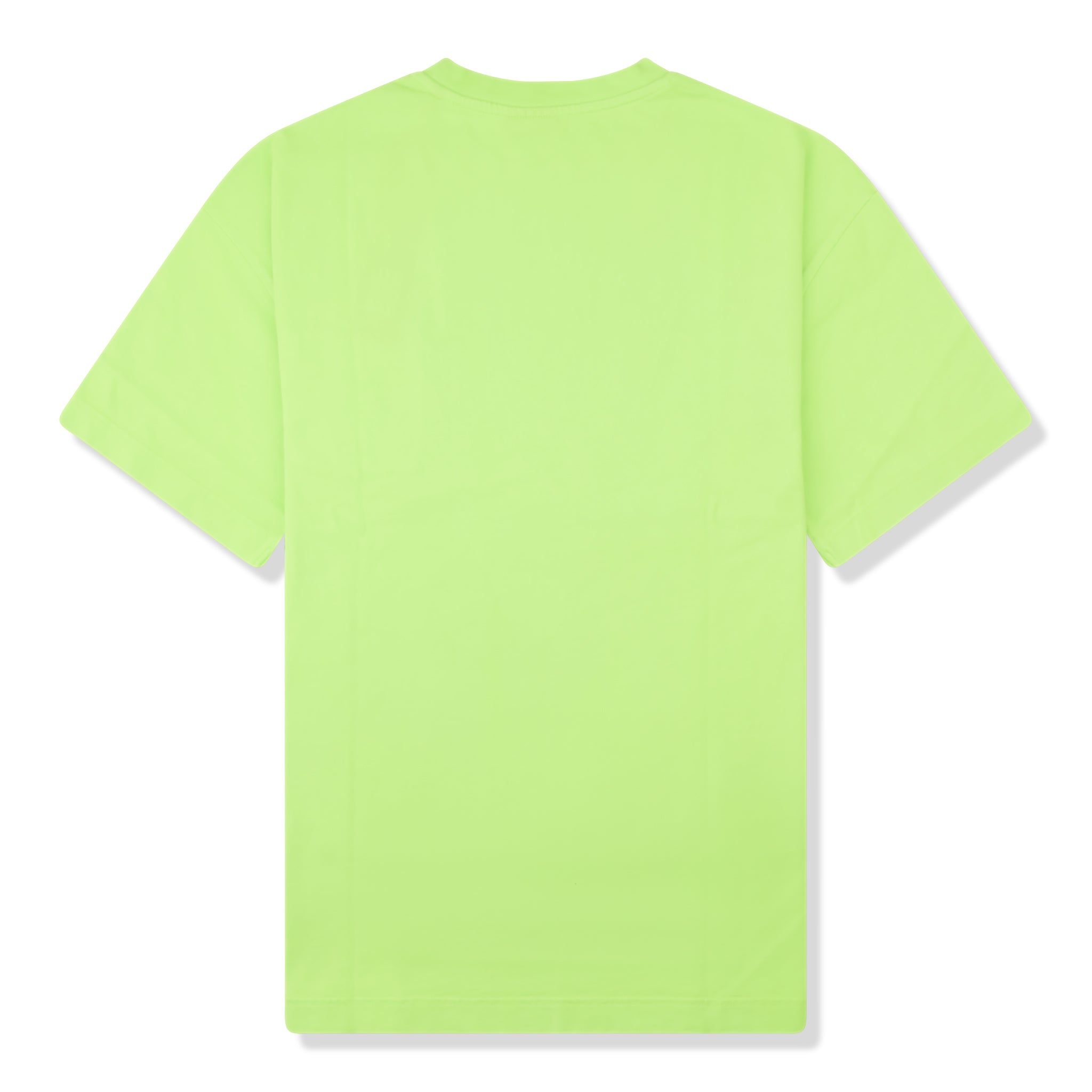 Back View of Preloved - Azat Mard Les Gens Lime Green T-Shirt